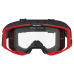 Alpinestars Motocross Goggle Vision 8 Luar - Red / Black - Clear Lens