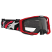 Alpinestars Motocross Goggle Vision 8 Luar - Red / Black - Clear Lens