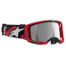 Alpinestars Motocross Goggle Vision 8 Luar - Red / Black - Mirror Lens