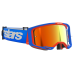 Alpinestars Motocross Goggle Vision 8 Wordmark - Blue / Orange - Mirror Lens