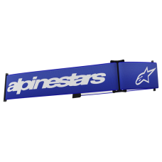 Alpinestars Crossbril Band Supertech - Blauw / Wit