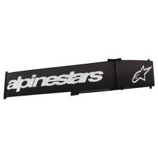 Alpinestars Crossbril Band Supertech - Zwart / Wit