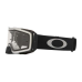 Oakley Crossbril Front Line MX Tuff Blocks Black Gunmetal - Clear Lens