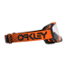 Oakley Crossbril Airbrake Moto Orange B1B - Clear Lens