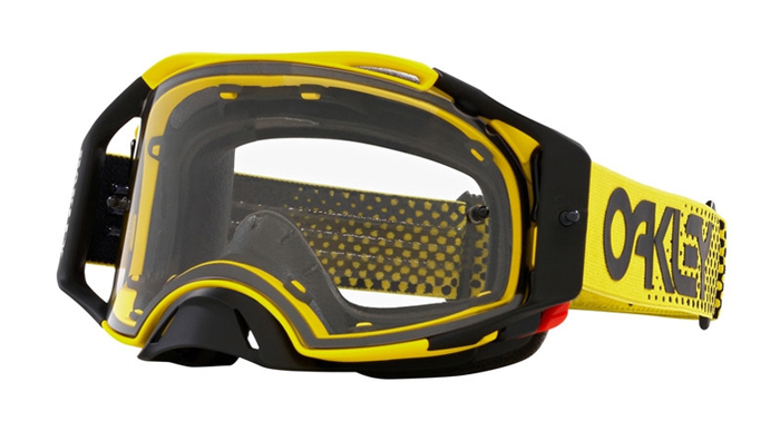 Oakley 2024 Crossbrillen Oakley Crossbril Airbrake Moto Yellow
