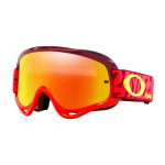 Oakley Crossbril O-frame TLD Painted Red - Fire Iridium Lens