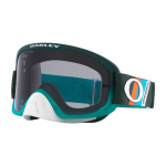 Oakley MTB Bril O-frame 2.0 TLD Green Stripes - Dark Grey Lens