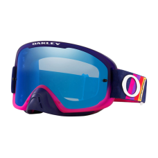 Oakley MTB Bril O-frame 2.0 TLD Navy Stripes - Black Ice Iridium Lens