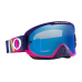 Oakley MTB Bril O-frame 2.0 TLD Navy Stripes - Black Ice Iridium Lens