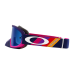 Oakley MTB Bril O-frame 2.0 TLD Navy Stripes - Black Ice Iridium Lens