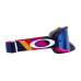 Oakley MTB Bril O-frame 2.0 TLD Navy Stripes - Black Ice Iridium Lens