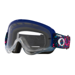 Oakley Motocross Goggle O-frame TLD Tessel Blue - Clear Lens