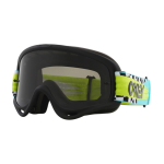 Oakley Crossbril O-frame Teal Checks - Dark Grey Lens