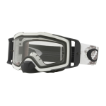 Oakley Crossbril Front Line MX Matte White Speed - Clear Lens
