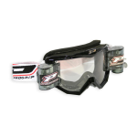 ProGrip Mx 3303 Vista Black Clear Motocross Dirt Bike Premium Goggles 