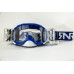 RNR Crossbril Racerpack Platinum - Blauw