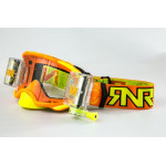 RNR Crossbril Racerpack Platinum - Oranje