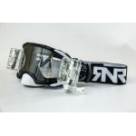RNR Crossbril Racerpack Platinum - Zwart