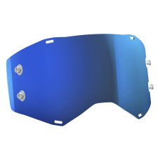 Scott Prospect / Fury Single Works Lens - Electric Blauw Chrome