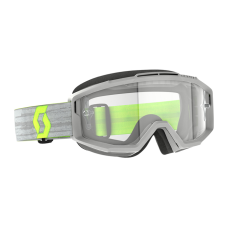 Scott Motocross Goggle Split OTG - Grey / Yellow - Clear Lens