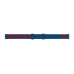 Scott Crossbril Fury - Donker Blauw / Neon Rood - Spiegel Lens