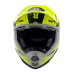 6D Motocross Helmet ATR-1 Pace - Neon Yellow / Grey