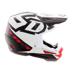 6D Crosshelm ATR-1 Switch - Wit / Rood / Zwart