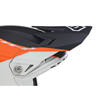 6D Helmet Visor ATR-2 Quadrant - Orange / Black / Grey