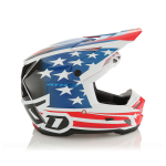 6D Crosshelm ATR-3 Patriot - Rood / Wit / Blauw