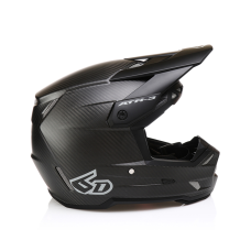 6D Motocross Helmet ATR-3 Solid - Matte Black