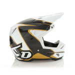 6D Crosshelm ATR-3 Wave - Goud / Wit