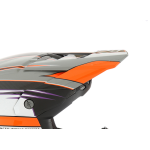 6D Helmklep ATR-3 Hyper - Neon Oranje / Paars