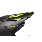6D Helmklep ATR-3 Nova - Neon Geel