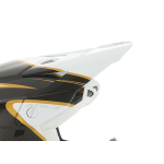 6D Helmklep ATR-3 Wave - Goud / Wit