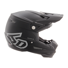6D Crosshelm ATR-2 Solid - Zwart / Mat