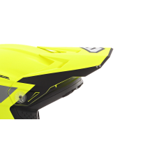 6D Kinder Helmklep ATR-2Y Stripe - Neon Geel / Grijs