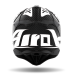 Airoh Crosshelm Aviator 3 Primal - Mat Zwart / Wit / Fluo Geel