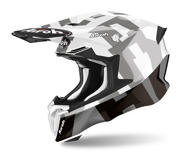 Airoh Twist Hypoallergenic Motorcycle Motorbike Motocross Helmet