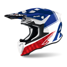Airoh Motocross Helmet Twist 2.0 Tech - Gloss Red / White / Blue