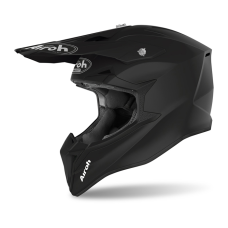 Airoh Motocross Helmet Wraap Color - Matte Black