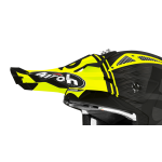 Airoh Helmet Visor Aviator Ace Kybon - Matte Fluo Yellow / Black