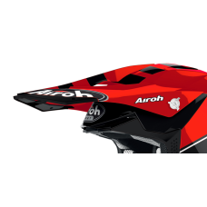 Airoh Helmet Visor Twist 2.0 Tech - Gloss Red / Black