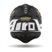 Airoh Crosshelm Aviator 3 Rockstar - Zwart / Goud / Wit