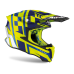 Airoh Motocross Helmet Twist 2.0 TC21 - Gloss Fluo Yellow / Blue