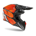 Airoh Motocross Helmet Wraap Idol - Matte Orange / Black