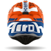 Airoh Crosshelm Aviator 3 Spin - Mat Oranje Fluo