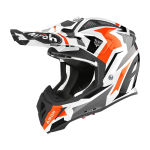 Airoh Crosshelm Aviator Ace Swoop - Glans Oranje
