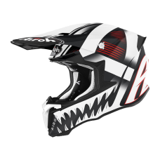 Airoh Motocross Helmet Twist 2.0 Mask - Matte Black / White