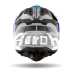 Airoh Motocross Helmet Aviator 3 Saber - Glans Blue