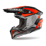 Airoh Motocross Helmet Aviator 3 Saber - Glans Orange